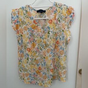RACHEL Rachel Roy Floral Blouse Sz. XS